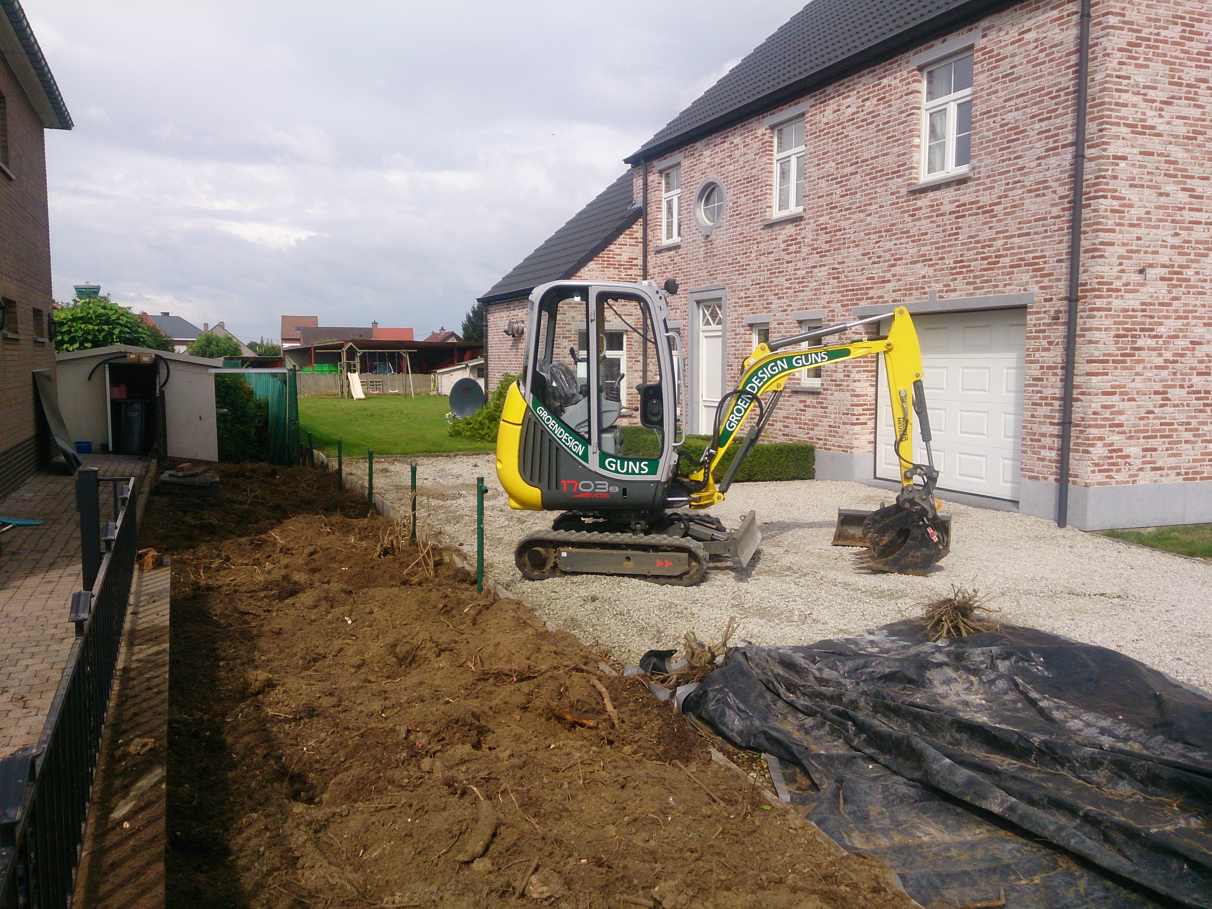 Petits travaux de terrassement